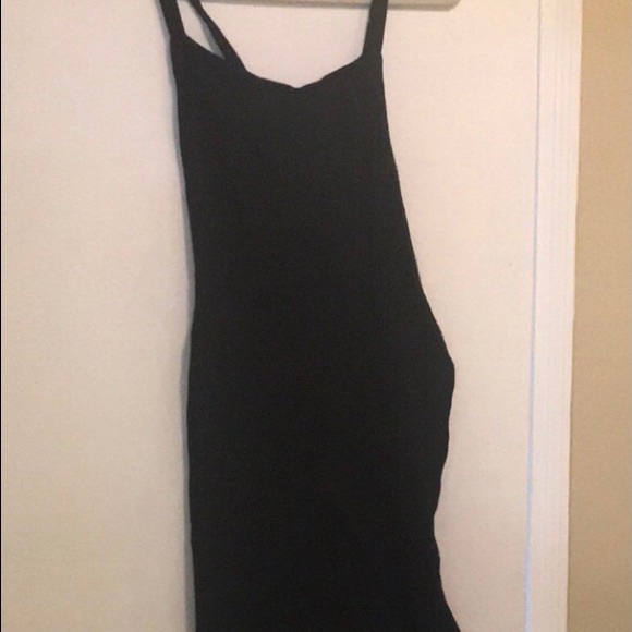 SOLD!  TORRiD Size 2R, Black Overalls With Pockets 100% Rayon - Picture 1 of 5